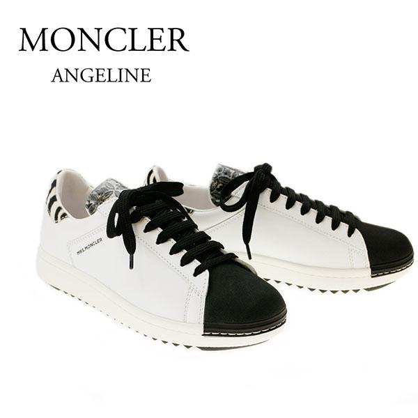 モンクレール スニーカー ANGELINE 2021400 01924 998 WHITE/BLACK